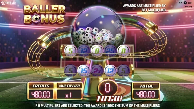 Trophy Spins World Cup 26 - upphaf Baller Bonus umferðarinnar